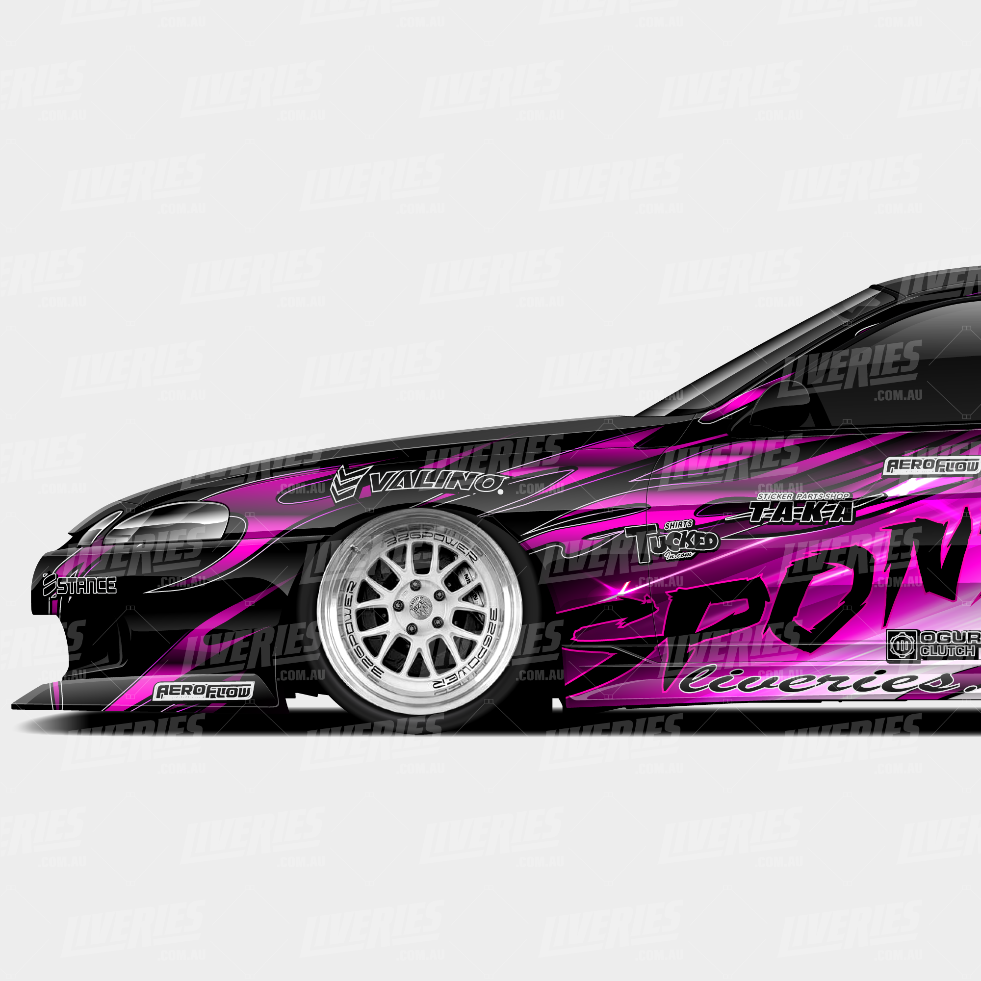 Zeus Pink Drift Livery
