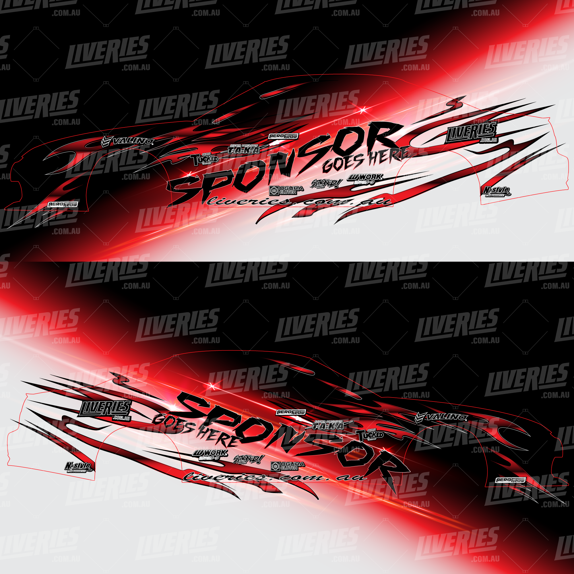 Zeus Flame Drift Livery