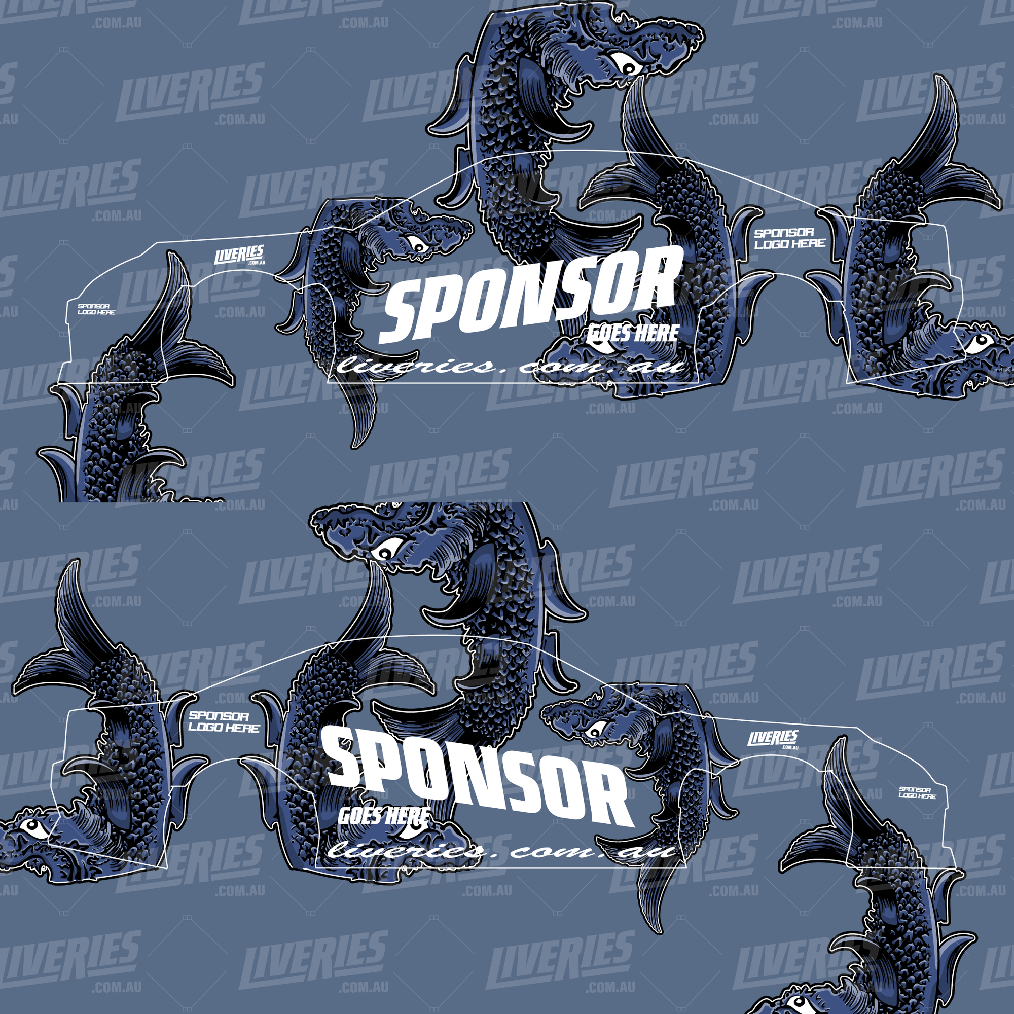 Koi Lagoon Drift Livery