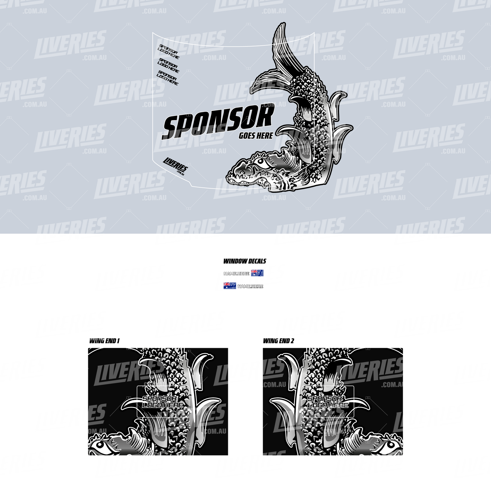 Koi Iced Out Drift Livery