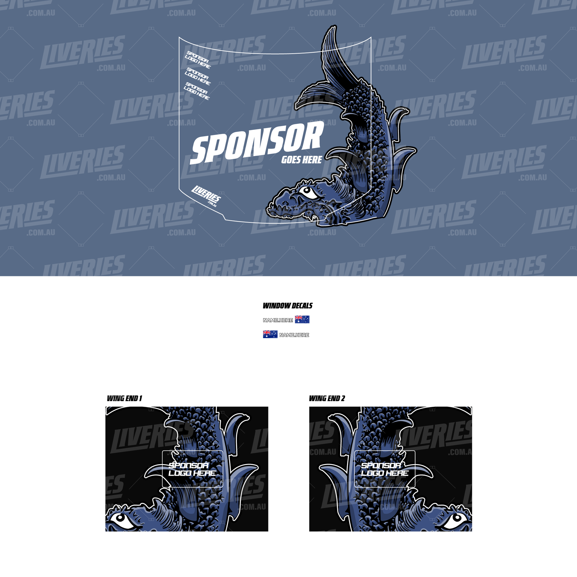 Koi Lagoon Drift Livery