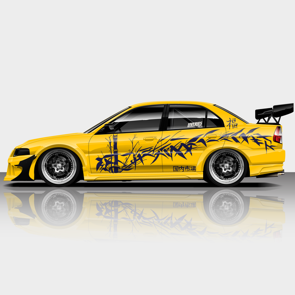 Python Livery Bamboo Daytime Street Livery - Liveries.com.au
