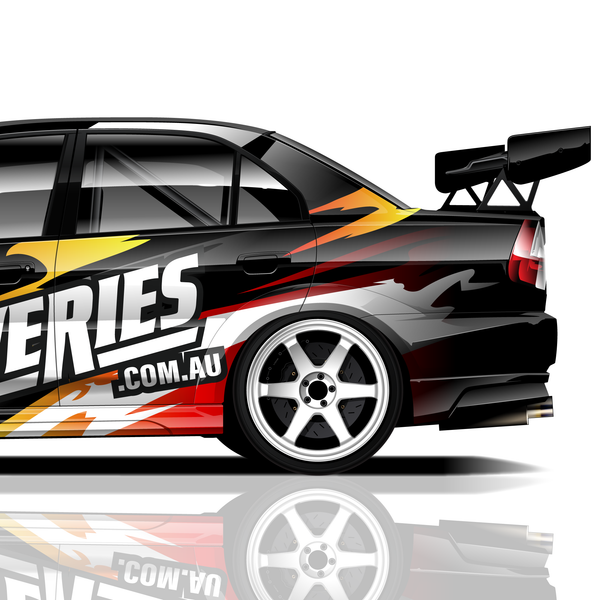 Swoosh Spicy Rally Livery - Liveries.com.au