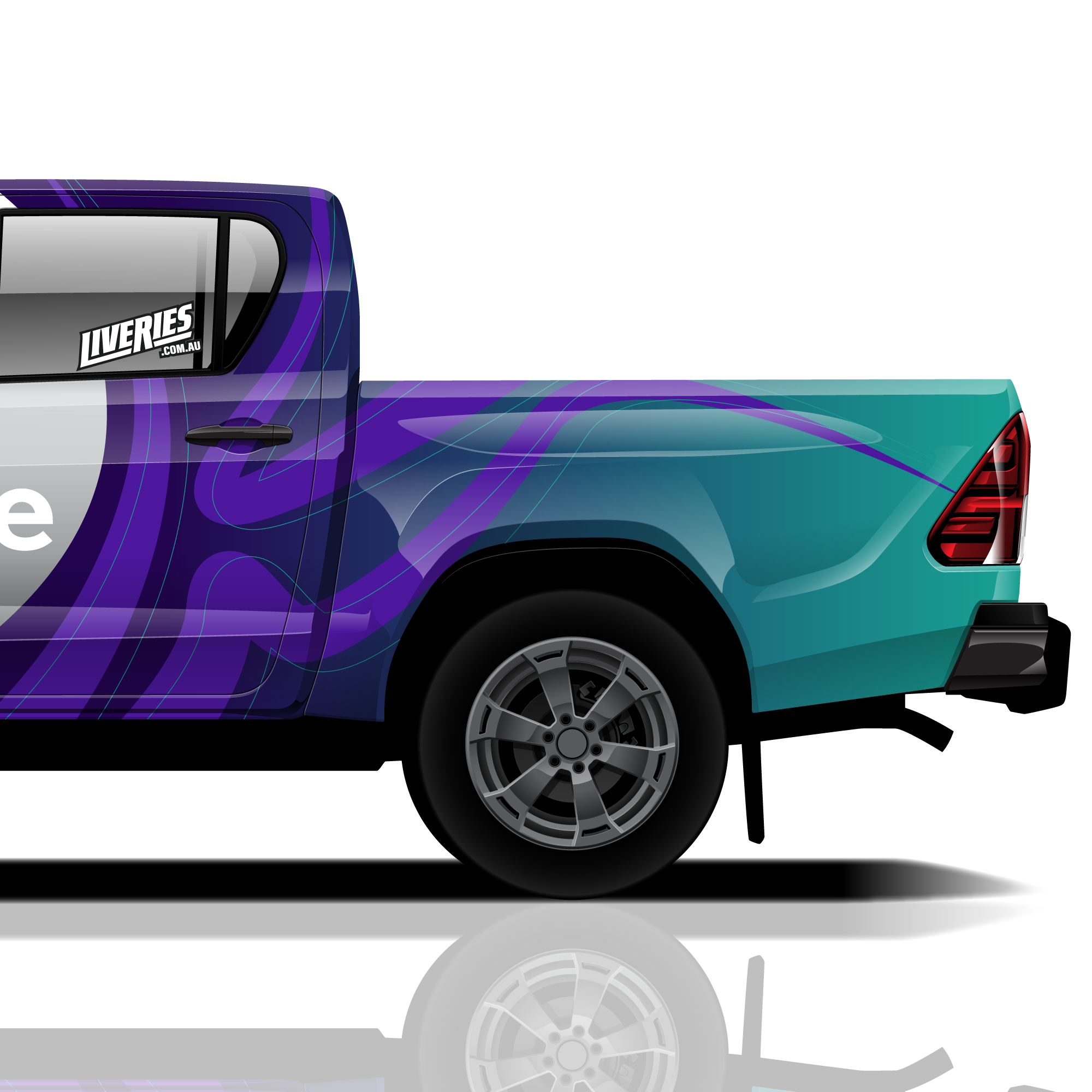 Wavy Ute Corporate Livery
