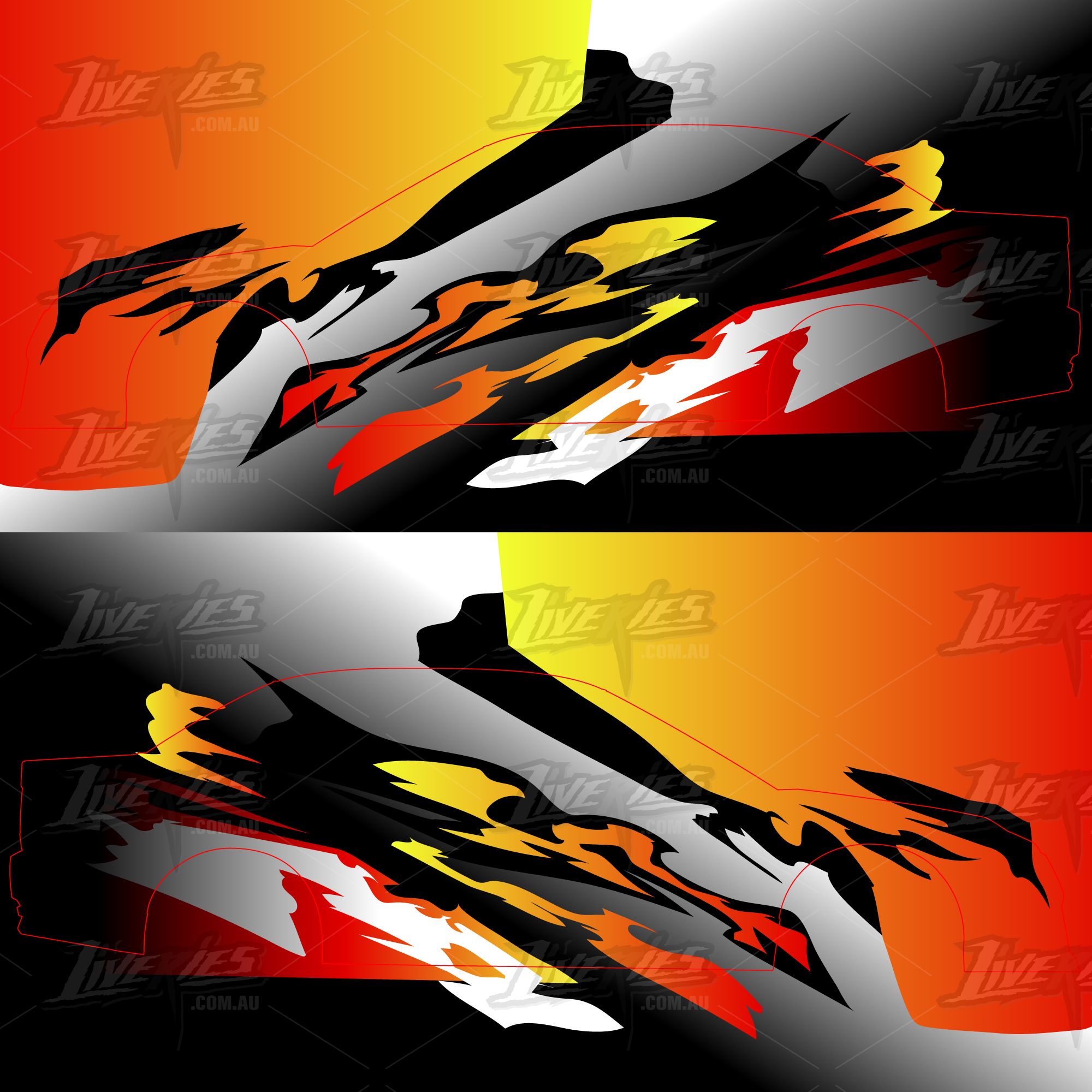 Swoosh Spicy Rally Livery