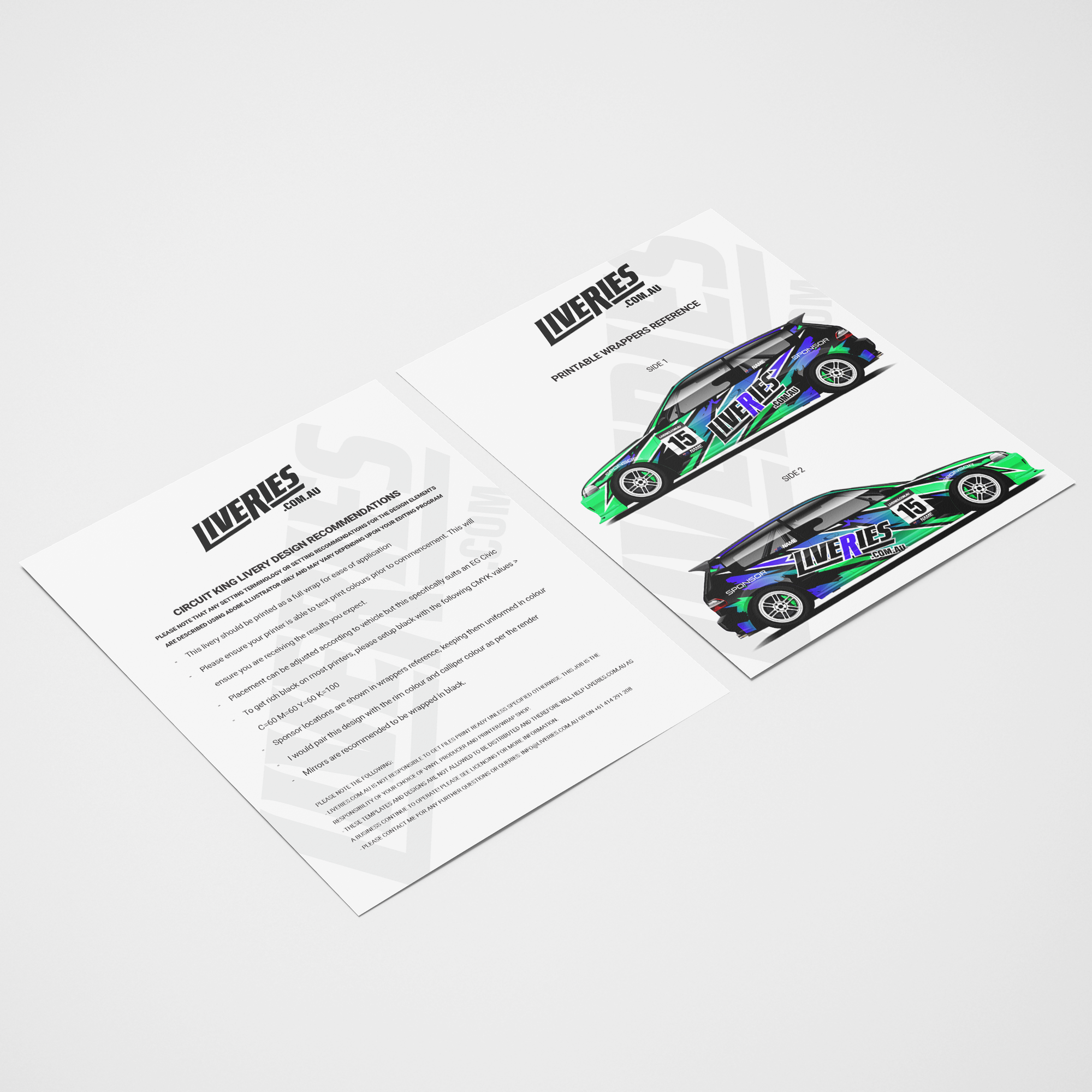 Mikazuki Circuit King Circuit Livery