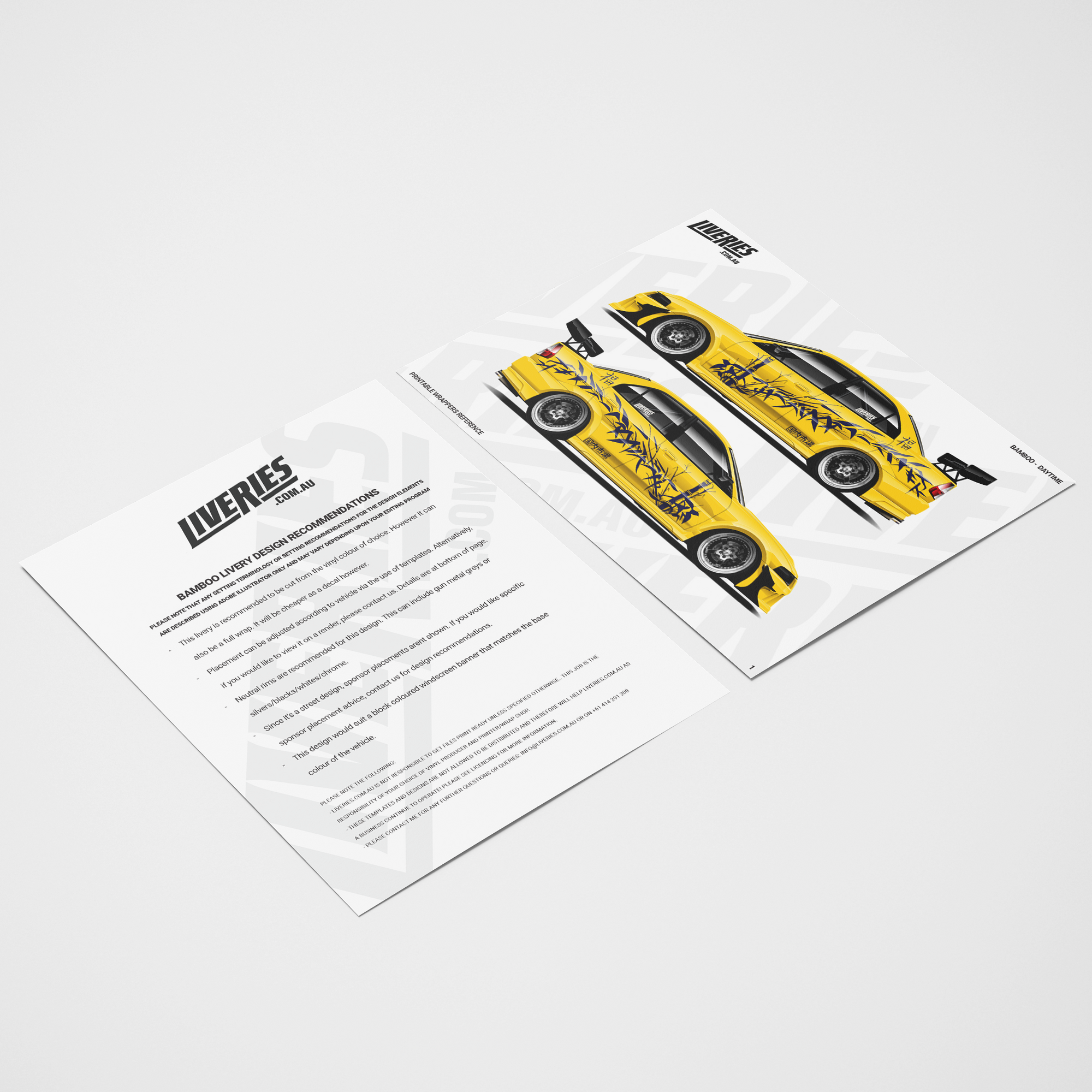 Bamboo Daytime Street Livery