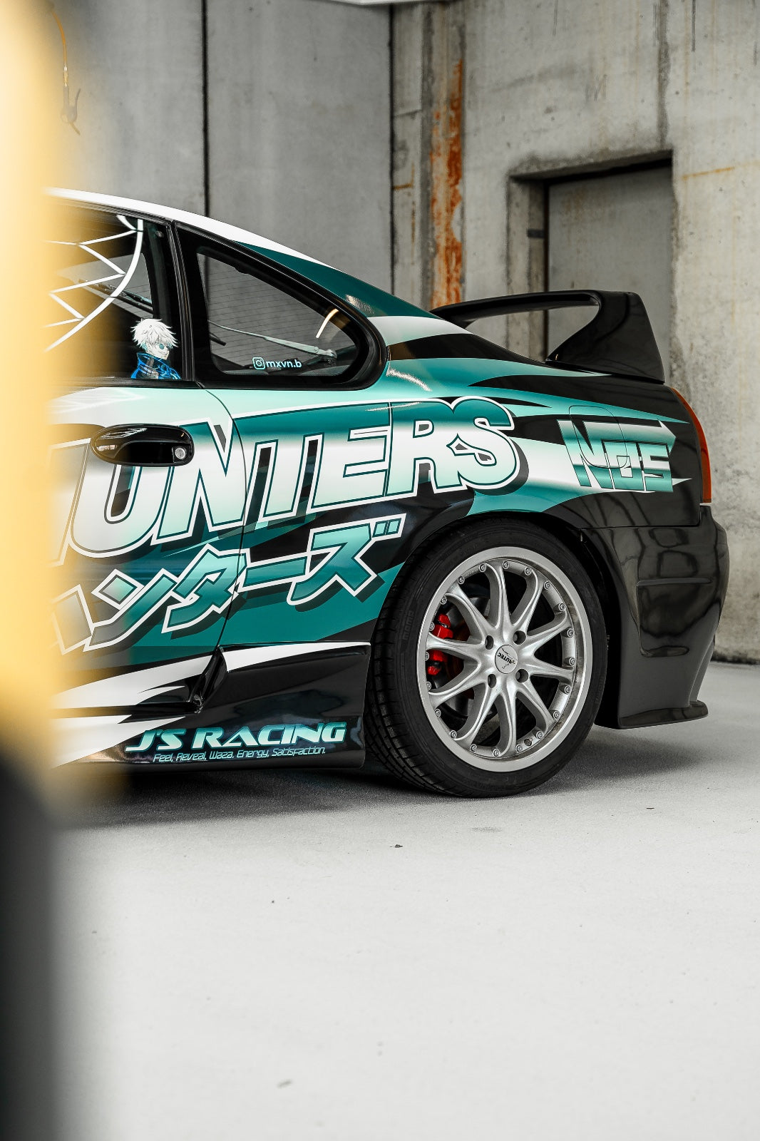 Fluid Teal Drift Livery