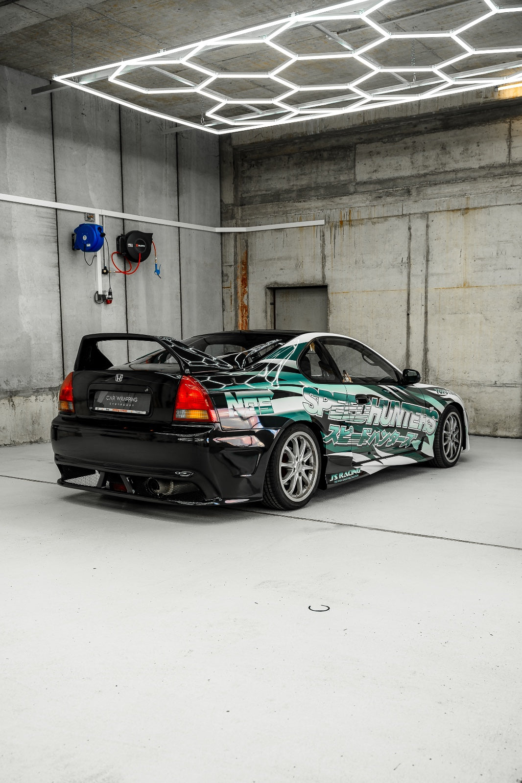 Fluid Teal Drift Livery