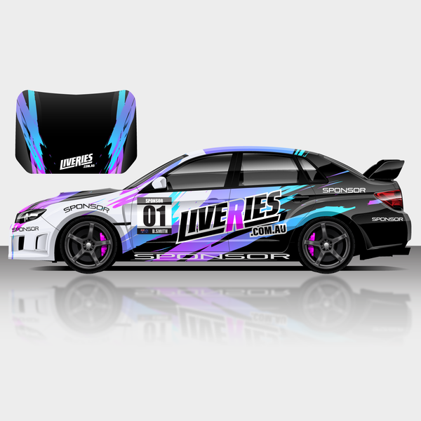 Enthusiast Liquid Rally Livery - Liveries.com.au