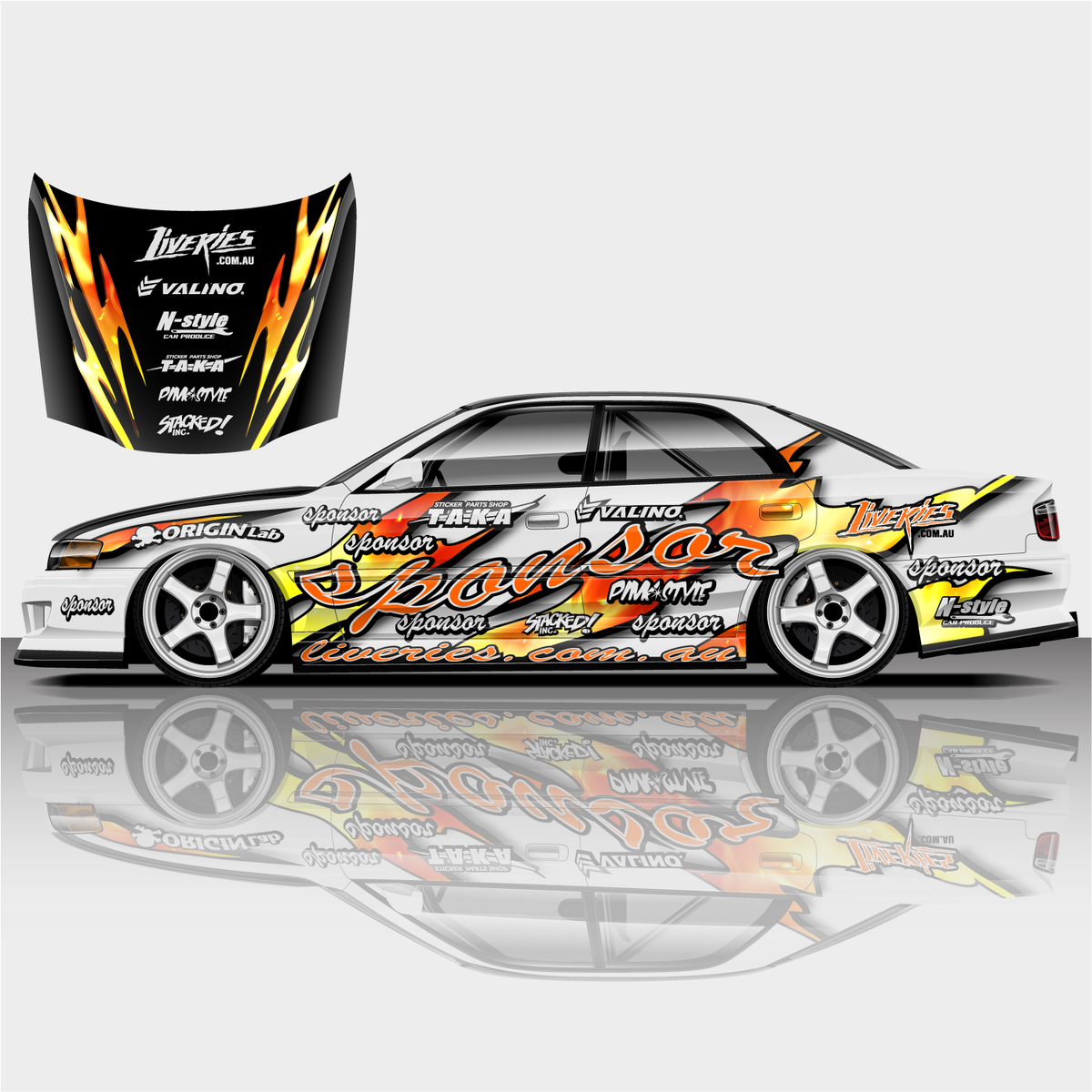 Chase The Fire Drift Livery
