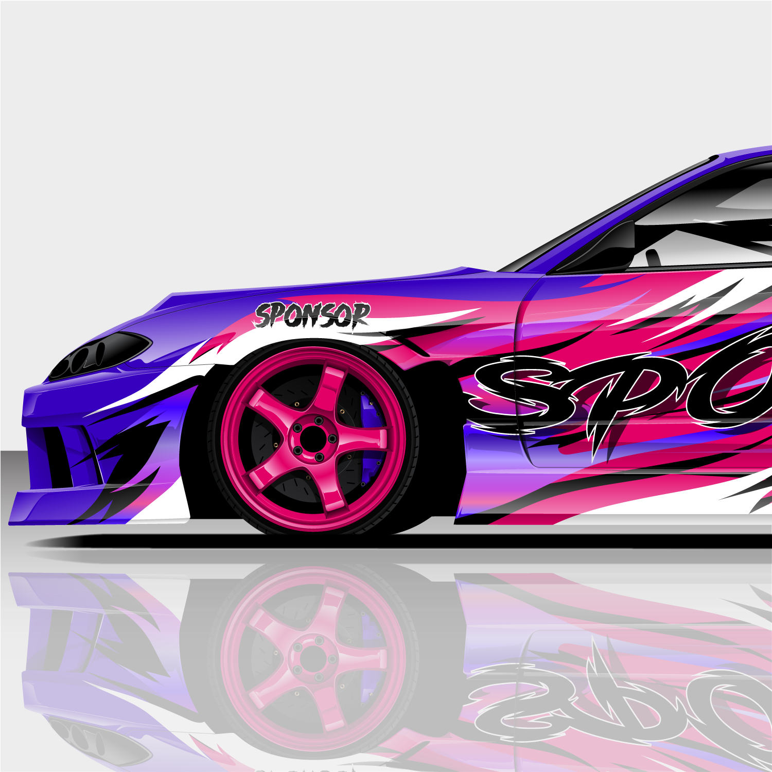 Fluid Pink Drift Livery