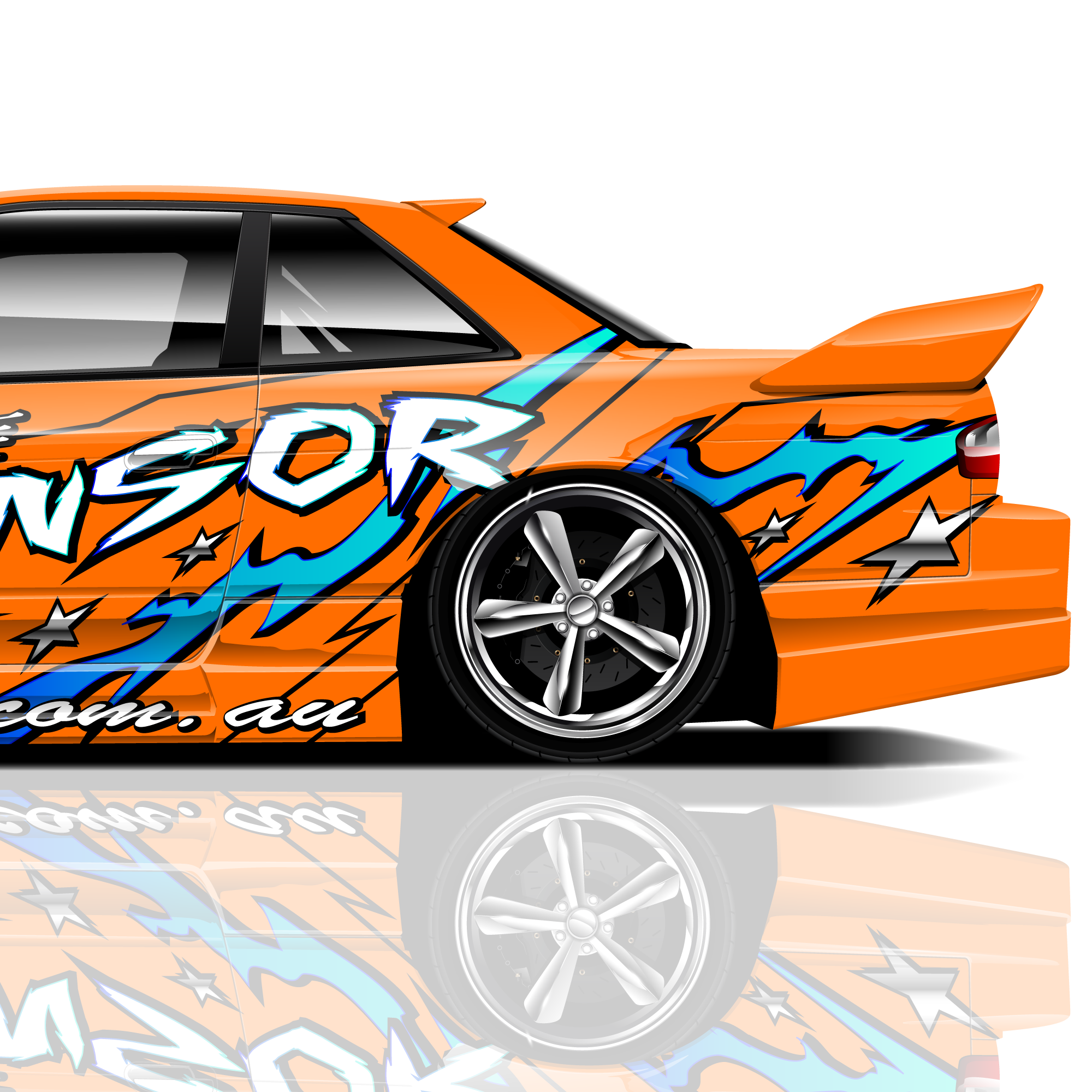 Beyond Stars Citrus Drift Livery