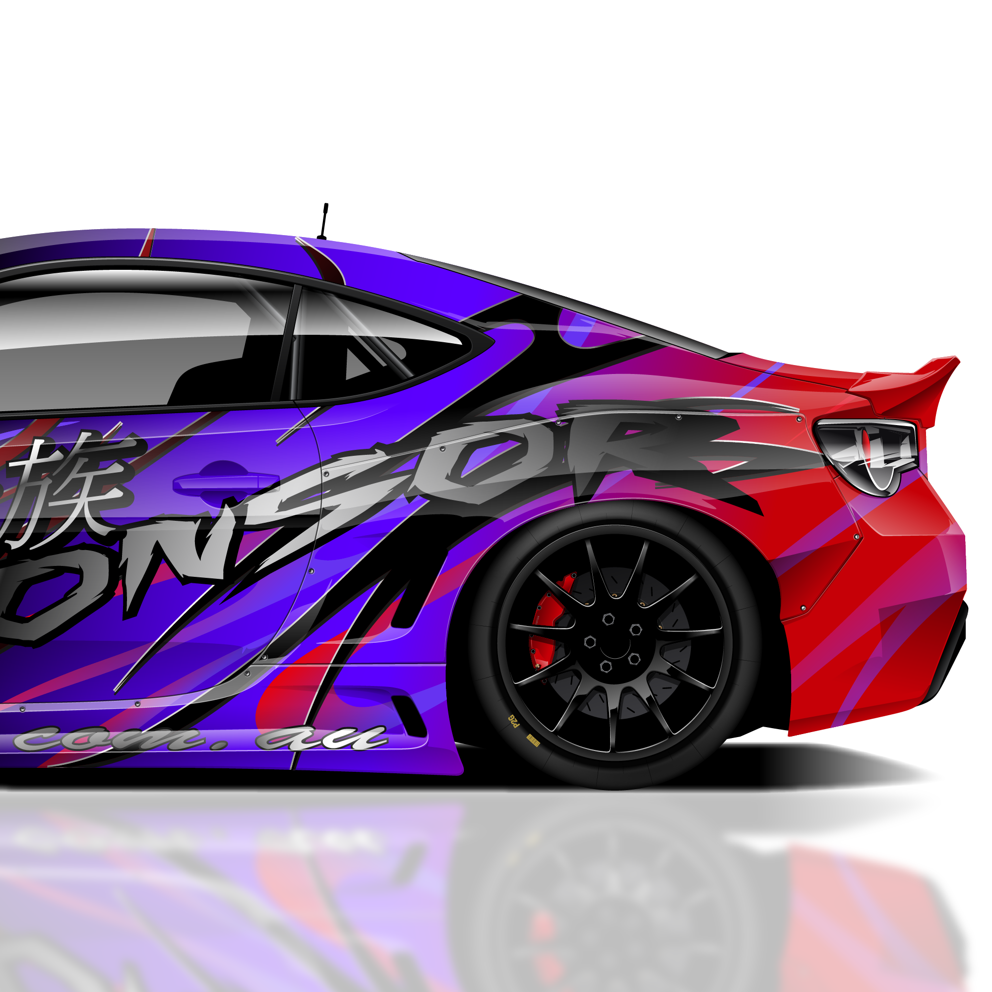 Hotboi Sunset Drift Livery