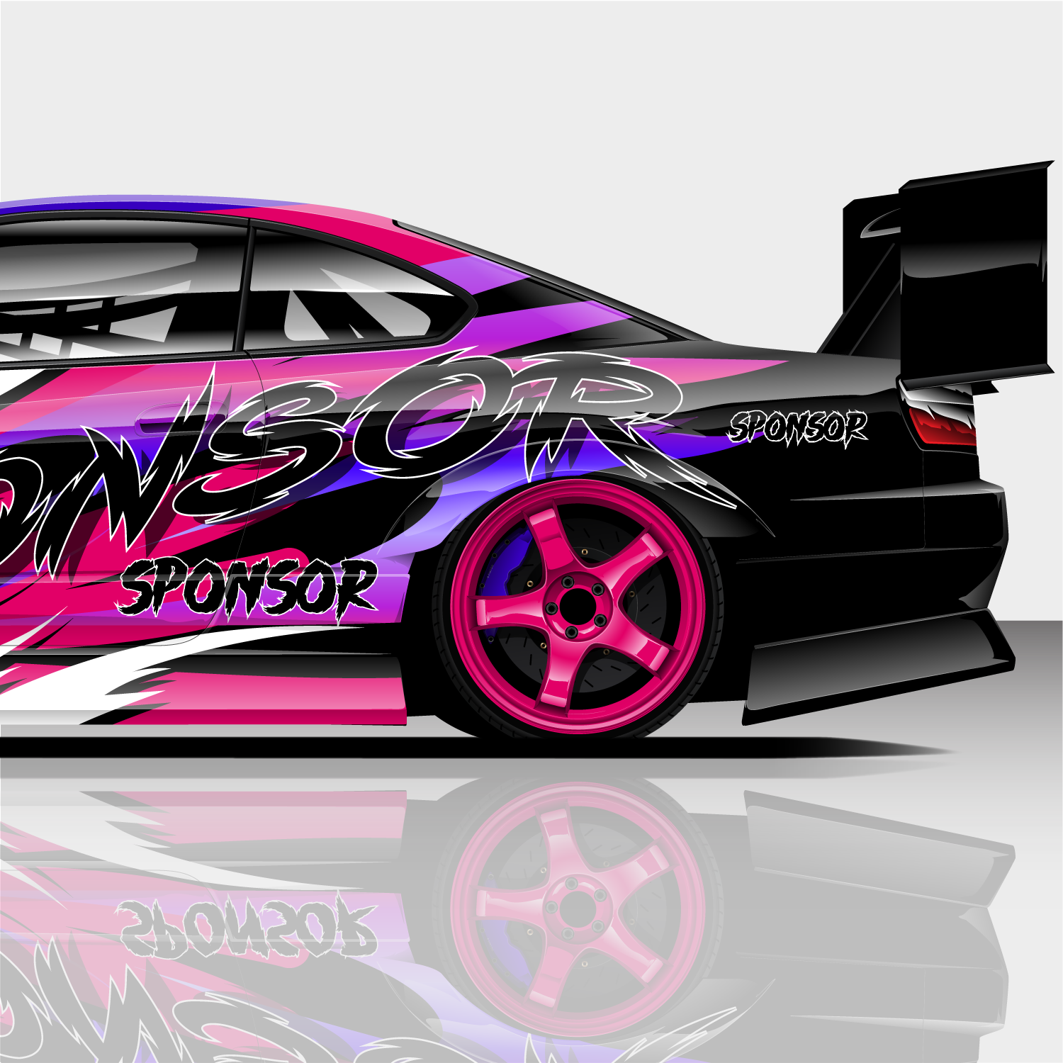 Fluid Pink Drift Livery