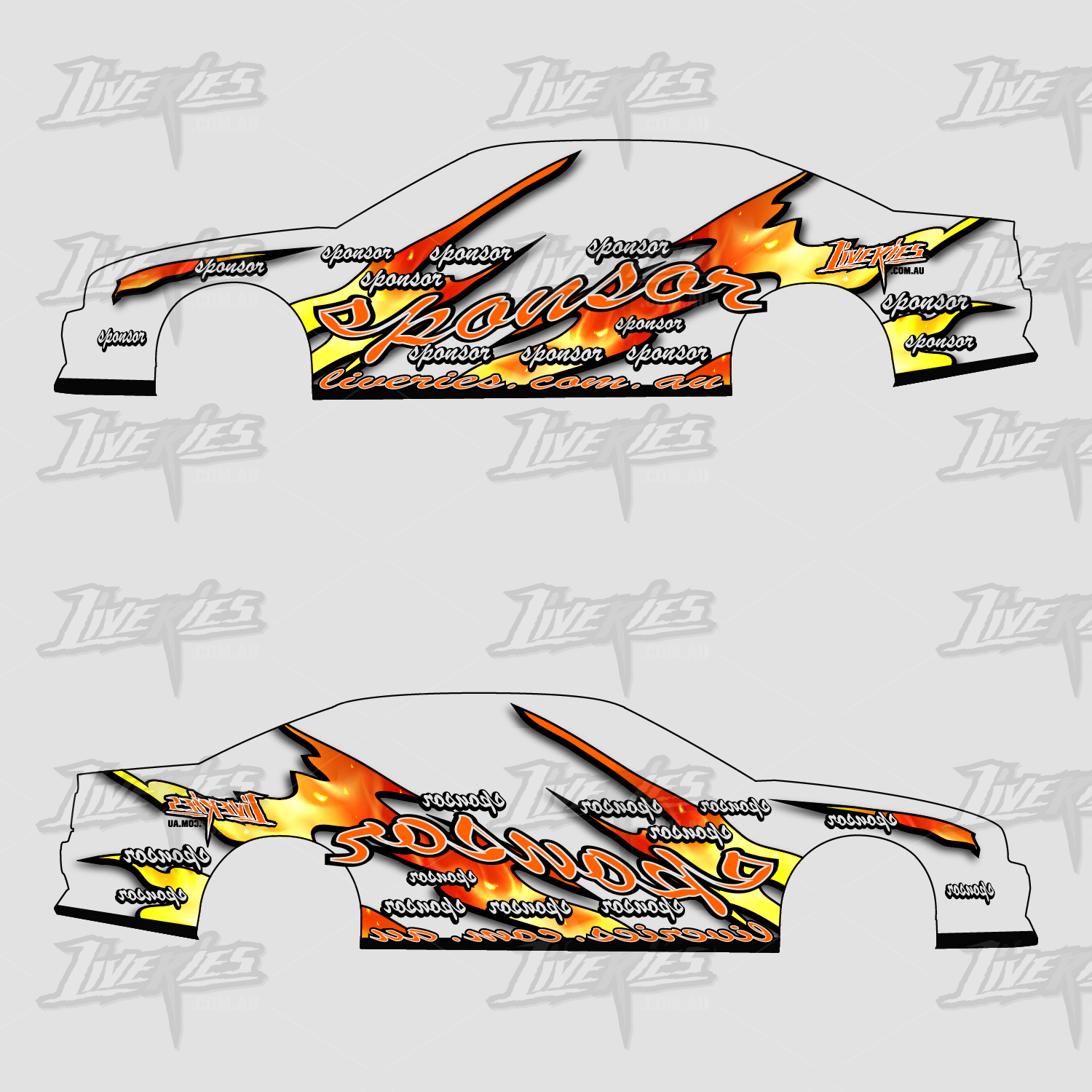 Chase The Fire Drift Livery