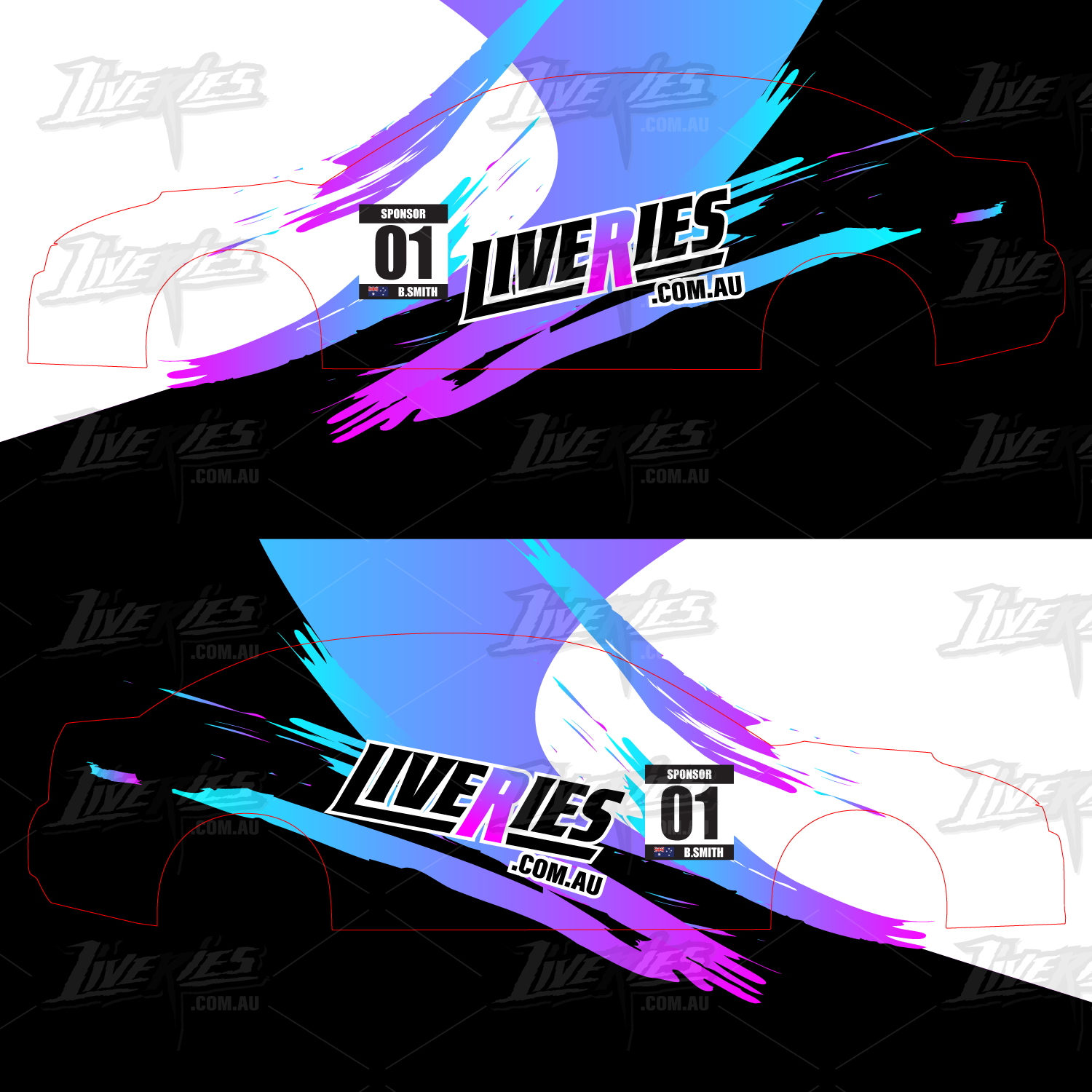 Enthusiast Liquid Rally Livery