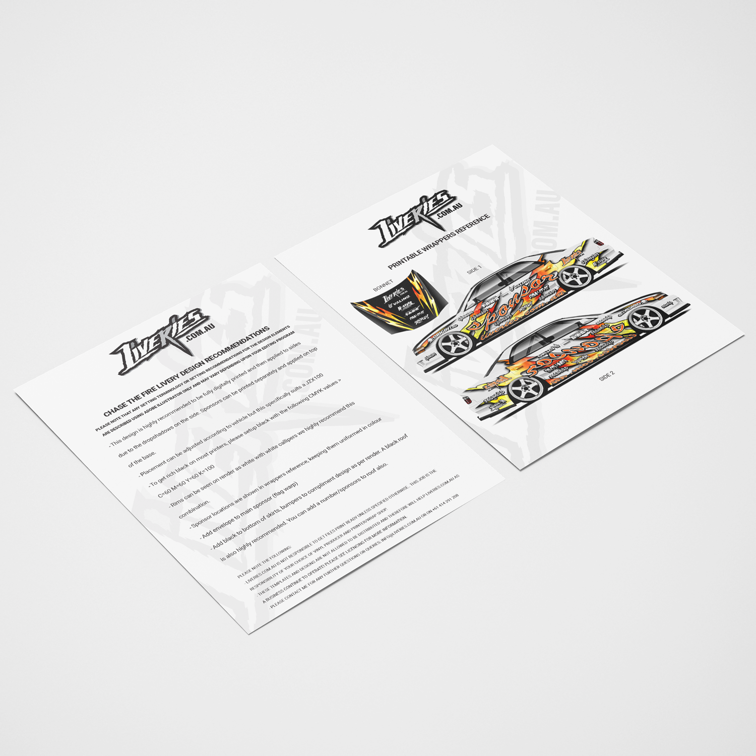 Chase The Fire Drift Livery