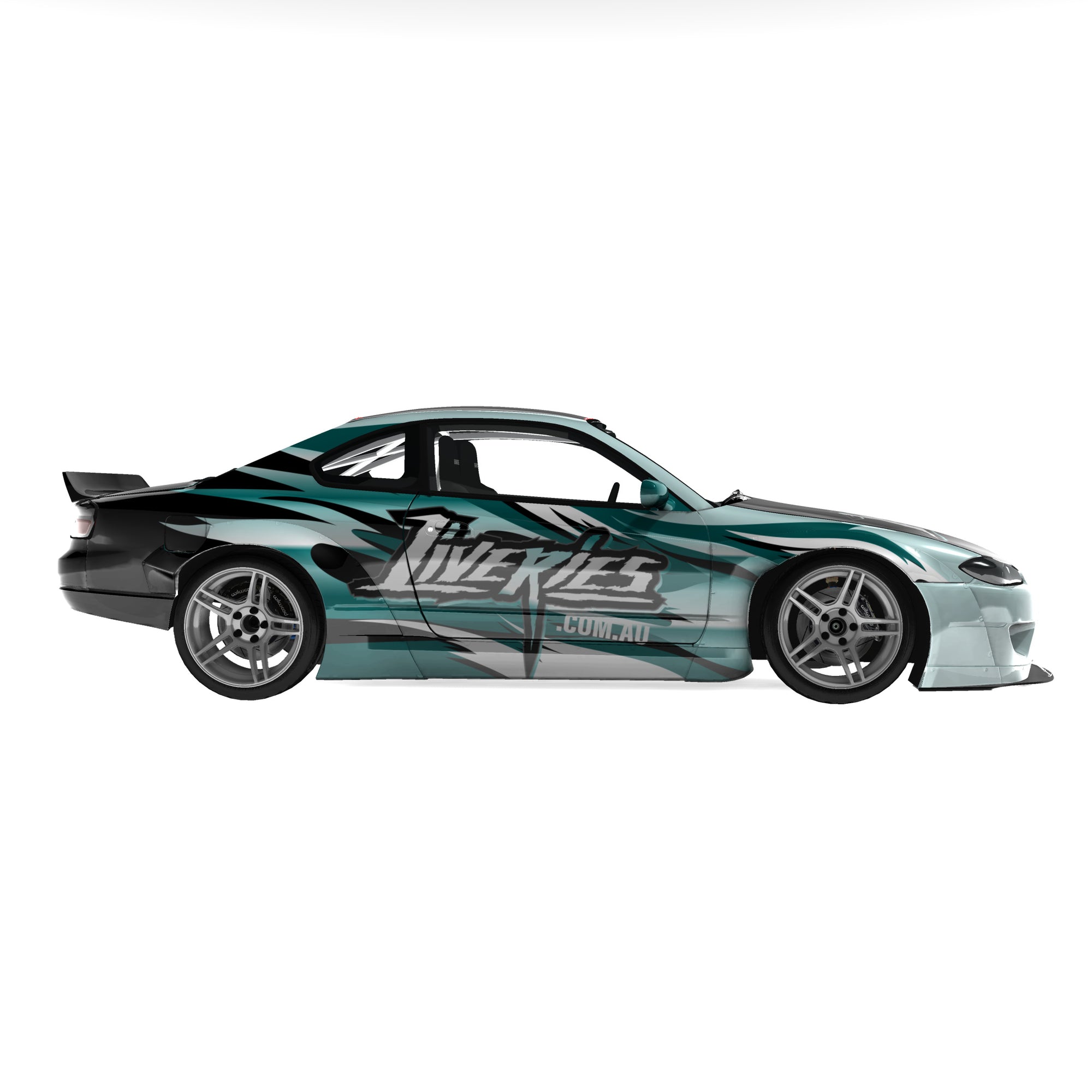 Fluid Teal Drift Livery