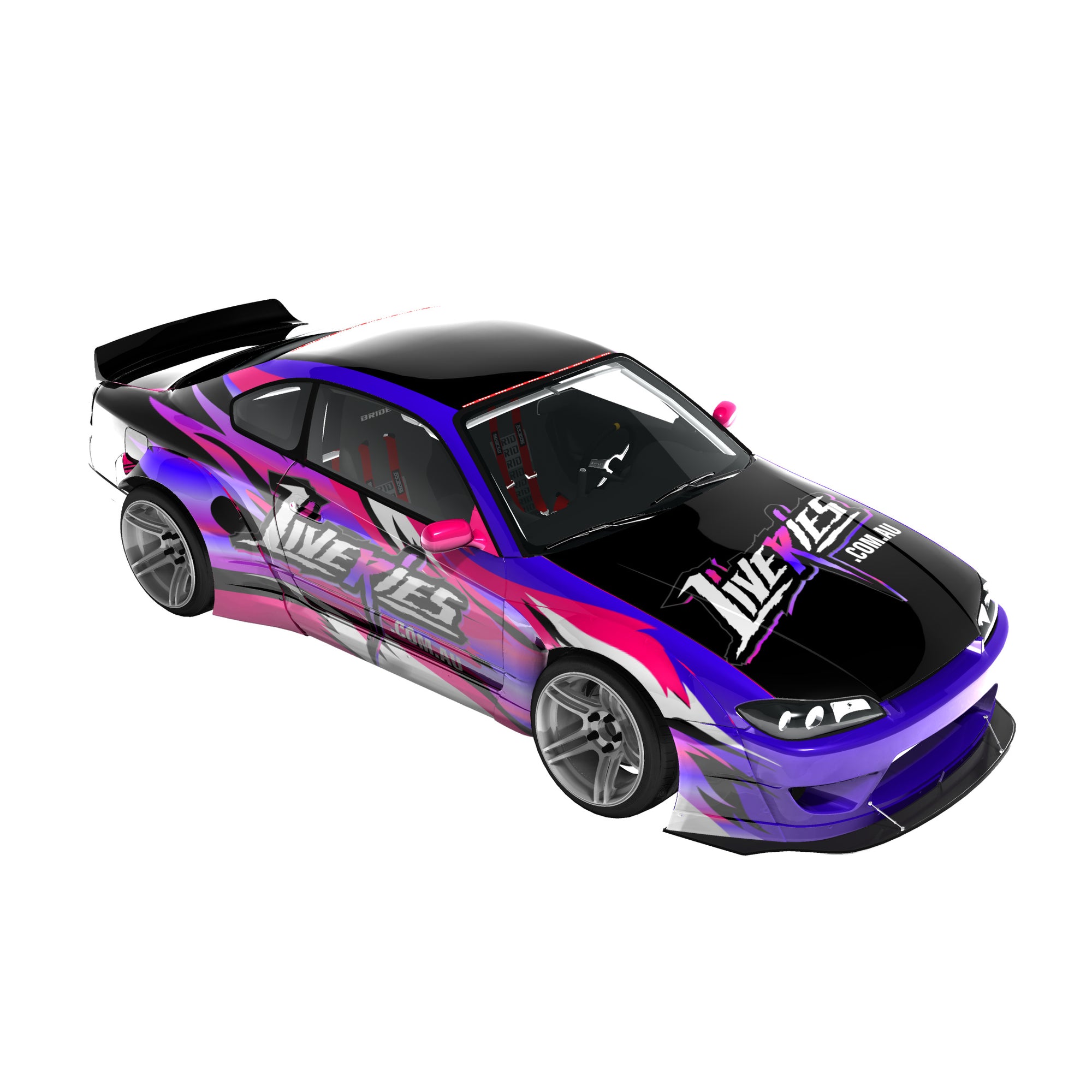 Fluid Pink Drift Livery