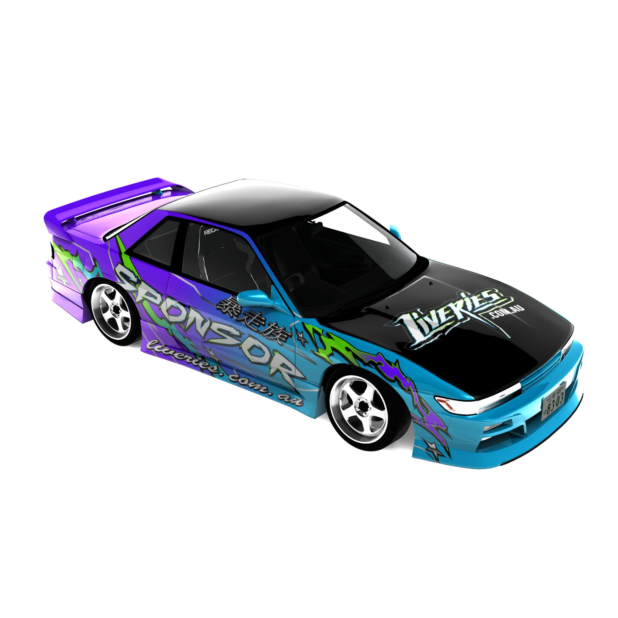 Beyond Stars Blurple Drift Livery