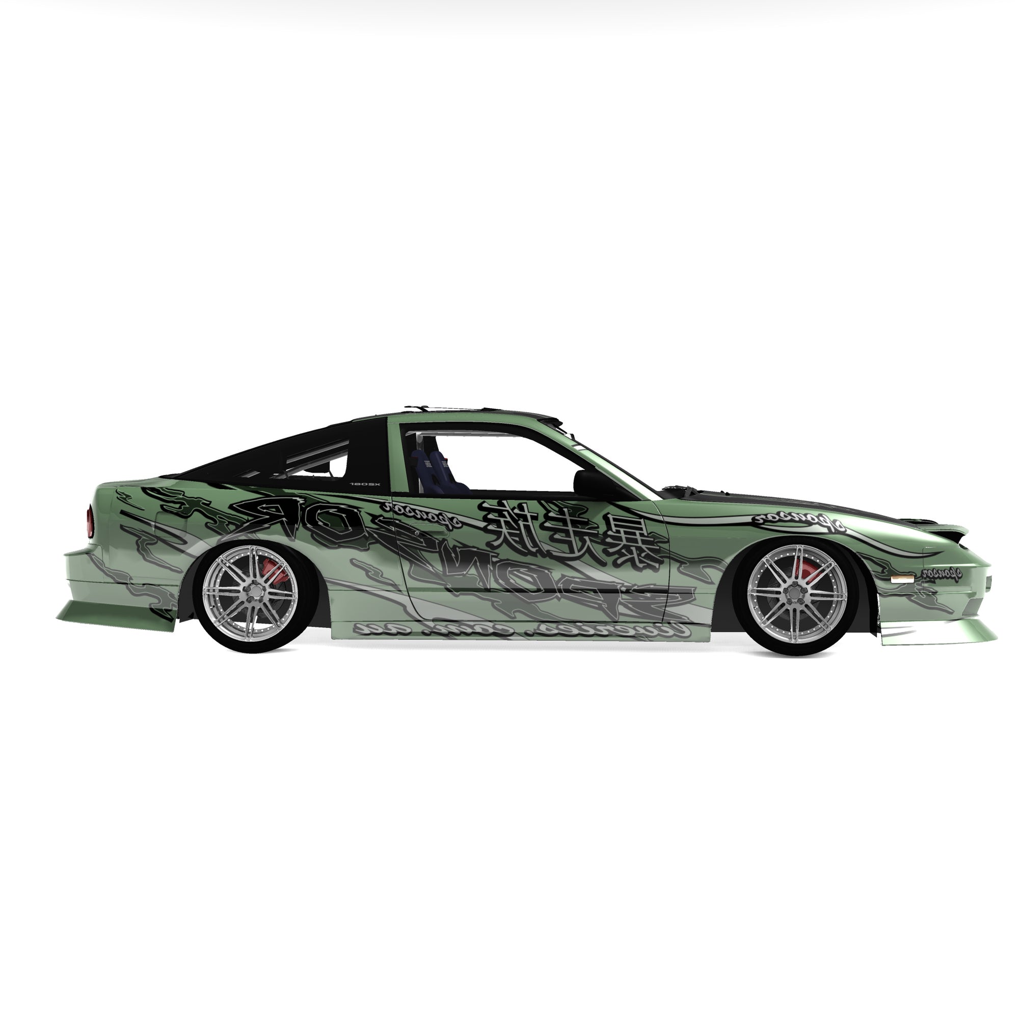 Tokyo Green Machine Drift Livery